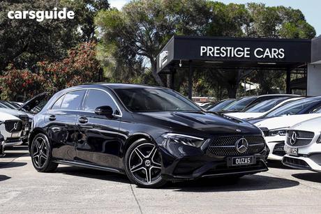 Black 2024 Mercedes-Benz A200 Hatchback