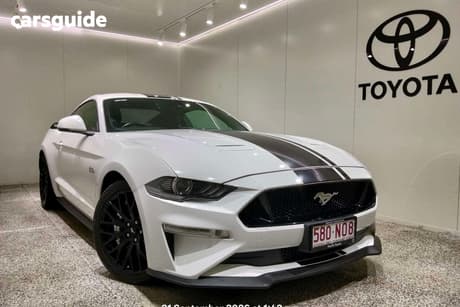 White 2018 Ford Mustang Convertible Gt 5.0 V8