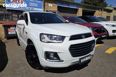 White 2016 Holden Captiva Wagon 7 Ltz (Awd)