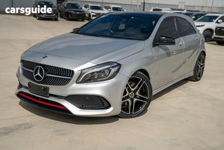 Silver 2017 Mercedes-Benz A250 Hatchback Sport