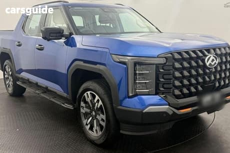 Blue 2025 LDV Terron 9 Double Cab Pick Up Evolve