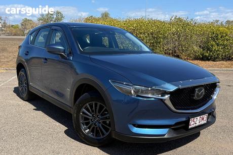 Blue 2019 Mazda CX-5 Wagon Maxx Sport (4X2)