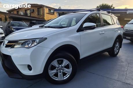 White 2014 Toyota RAV4 Wagon Gx (2Wd)