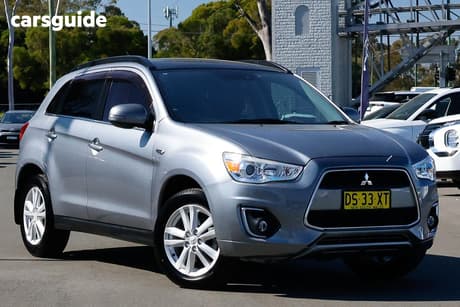 Grey 2012 Mitsubishi ASX Wagon Aspire (4Wd)
