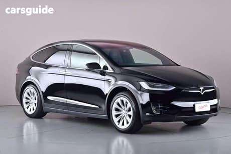 Black 2019 Tesla Model X Wagon Long Range