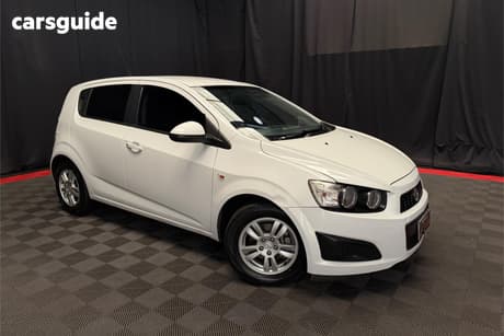 White 2013 Holden Barina Hatchback Cd