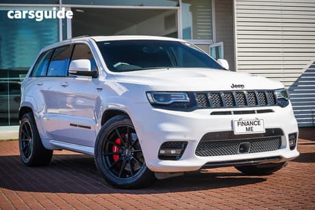 White 2017 Jeep Grand Cherokee Wagon Srt (4X4)