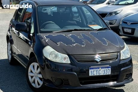 Black 2008 Suzuki SX4 Hatch GY