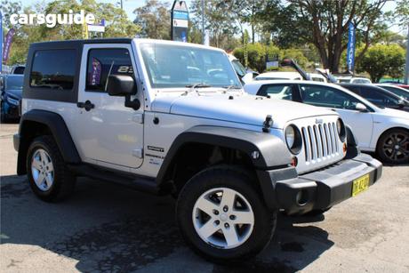 Silver 2009 Jeep Wrangler Hardtop Renegade (4X4)