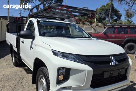 White 2021 Mitsubishi Triton Cab Chassis Glx (4X2)