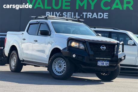 White 2022 Nissan Navara Dual Cab Pick-up Sl (4X4)