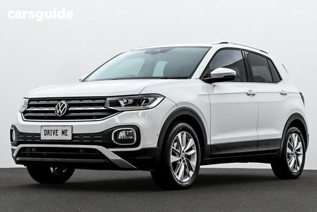 White 2020 Volkswagen T-Cross Wagon 85Tsi Style