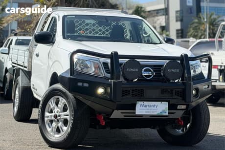 White 2016 Nissan Navara Cab Chassis Dx (4X4)