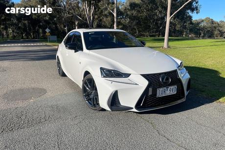 White 2020 Lexus IS350 Sedan F Sport