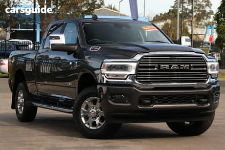 Grey 2026 RAM 2500 Crew Cab Utility Laramie (4X4) With Rambox
