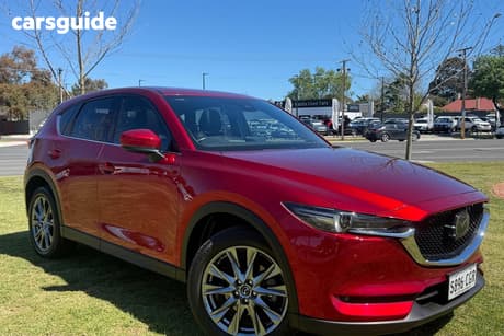 Red 2020 Mazda CX-5 Wagon Akera (4X4)