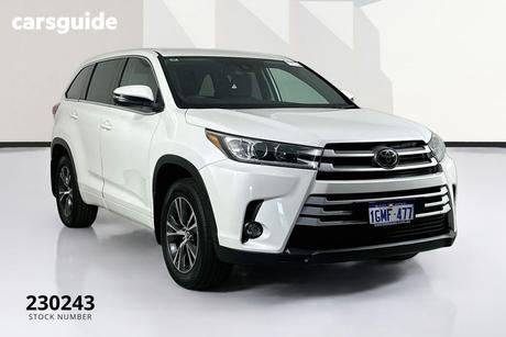 White 2018 Toyota Kluger Wagon Gx (4X2)