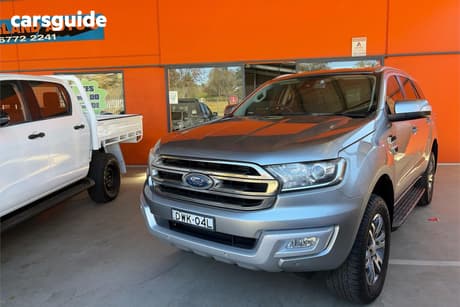 Silver 2018 Ford Everest Wagon Trend (4Wd)