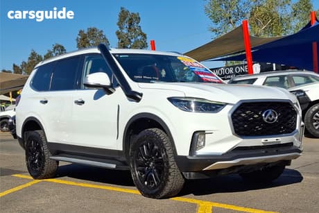 White 2022 LDV D90 Wagon Executive (4Wd) D20