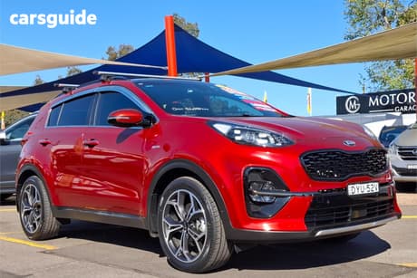 Red 2018 Kia Sportage Wagon Gt-Line (Awd)