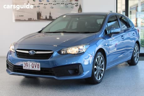 Blue 2020 Subaru Impreza Hatchback 2.0I (Awd)