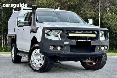 White 2017 Ford Ranger Dual Cab Utility Xlt 3.2 (4X4)