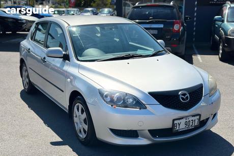 Silver 2005 Mazda 3 Hatchback Neo