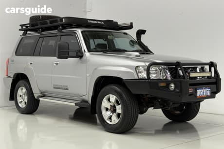Silver 2012 Nissan Patrol Wagon St (4X4)