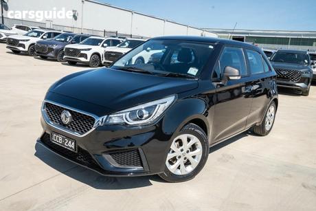 Black 2022 MG MG3 Hatchback Core