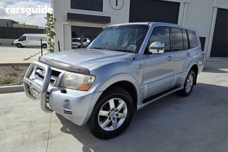 Silver 2006 Mitsubishi Pajero Wagon Exceed Lwb (4X4)