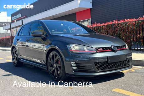 Grey 2014 Volkswagen Golf Hatchback Gti Performance
