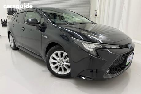Black 2020 Toyota Corolla SUV TOURING