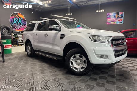 White 2018 Ford Ranger Crew Cab Pickup Xlt 3.2 Hi-Rider (4X2) (5 Yr)