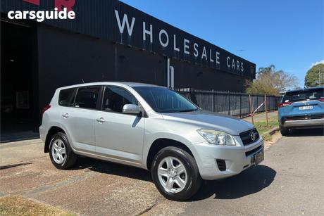 Grey 2010 Toyota RAV4 Wagon Cv (2Wd)