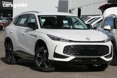White 2025 MG HS Wagon Vibe
