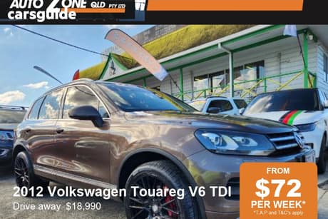 Brown 2012 Volkswagen Touareg Wagon 150 Tdi