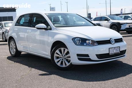 White 2016 Volkswagen Golf Hatchback 92 Tsi Comfortline