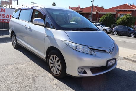 Silver 2013 Toyota Tarago Wagon Gli V6