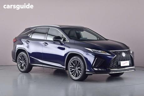 Blue 2021 Lexus RX350 Wagon F Sport
