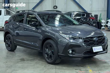 Grey 2024 Subaru Crosstrek Wagon Awd 2.0L