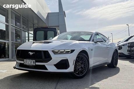 White 2024 Ford Mustang Fastback Gt 5.0 V8