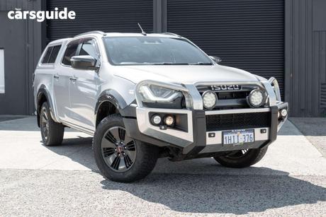 Silver 2021 Isuzu D-MAX Crew Cab Utility X-Terrain (4X4)
