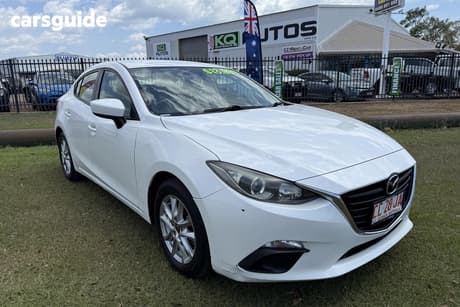 White 2016 Mazda 3 Sedan Neo