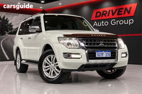 White 2017 Mitsubishi Pajero Wagon Gls Lwb (4X4)