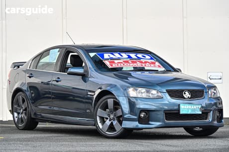 Blue 2012 Holden Commodore Sedan Sv6