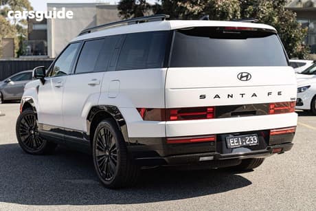 White 2026 Hyundai Santa FE Wagon Hev (2Wd)