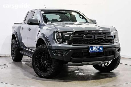 Grey 2024 Ford Ranger Double Cab Pick Up Raptor 3.0 (4X4)