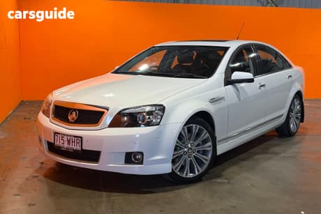 White 2014 Holden Caprice Sedan V