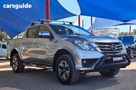 Silver 2018 Mazda BT-50 Dual Cab Utility Xt (4X2)