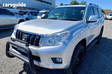 Silver 2013 Toyota Landcruiser Prado Wagon Altitude (4X4)